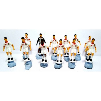 Subbuteo Andrew Table Soccer AS Roma 1983-84 only 12 figures,no bases,no box